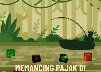 Memancing pajak di kolam digital